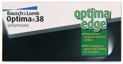 

Bausch & Lomb B&L_Optima38Clear-6.00 Yearly Contact Lens(-6, Transparent, Pack of 2)