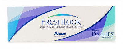 

Freshlook FLODGRN Daily(0, Colored Contact Lenses, Pack of 10)