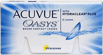 

Johnson & Johnson J&J_AcuvueOasys(BC-8.8)+4.75 Bi-weekly Contact Lens(4.75, Transparent, Pack of 6)