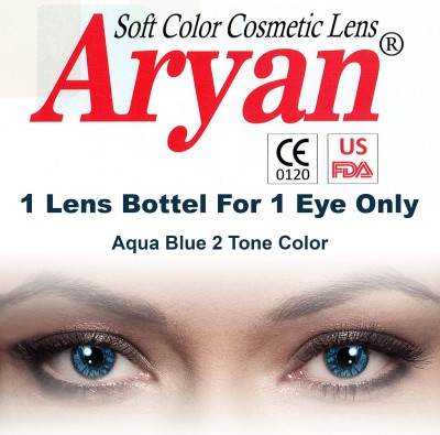 Flipkart - Aryan Colored Disposable Yearly(-3.25, Colored Contact Lenses, Pack of 1)