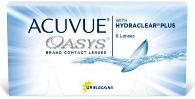 

Johnson & Johnson Oasys Bi-weekly(-3, Colored Contact Lenses, Pack of 6)