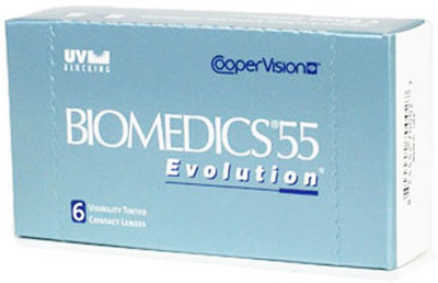 

Cooper Vision Biomedics55 Evolution Monthly(-5, Contact Lenses, Pack of 6)