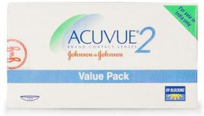 

Johnson & Johnson Acuvue 2 Bi-weekly Contact Lens(-12, Transperant, Pack of 12)