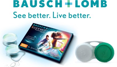 Flipkart - Bausch & Lomb Iconnect With Lens Case By Visions India Monthly(-1.25, Contact Lenses, Pack of 3)