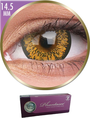 

ColourVUE Phantasee Big Eyes Monthly(0, Colored Contact Lenses, Pack of 2)