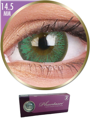 

ColourVUE Phantasee Big Eyes Monthly(0, Colored Contact Lenses, Pack of 2)