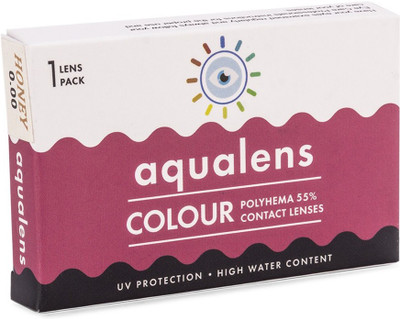 

Aqualens AquaL2 Monthly Contact Lens(No, Honey, Pack of 1)