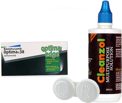 

Bausch & Lomb Optima38 with LensCareKit By VisionsIndia Yearly(-10.50, Contact Lenses, Pack of 1)