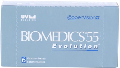 

CooperVision Biomedics 55 Monthly(-2, Colored Contact Lenses, Pack of 6)