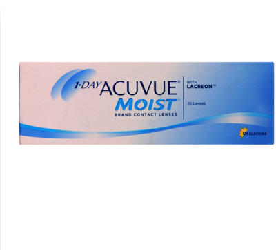 

Johnson & Johnson J&J_AcuvueMoist1day30lens(BC-9)-9.50 Daily Contact Lens(-9.5, Transparent, Pack of 30)