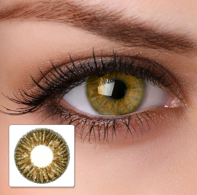 

Magjons MJL_Honny Monthly Contact Lens(0, Honny, Pack of 2)