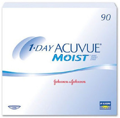Acuvue 1-Day Moist Daily(-3.75, Contact Lenses, Pack of 90)