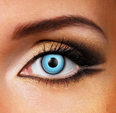 

Magjons Party Blue Yearly(0 Diopters, Colored Contact Lenses, Pack of 2)