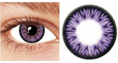 

Eyeshine Voilet Half-yearly Contact Lens(-1.00, VOILET, Pack of 2)