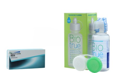 

Bausch & Lomb HO4 with Biotrue 60ml Solution by Visions India Yearly(-19.00, Contact Lenses, Pack of 1)