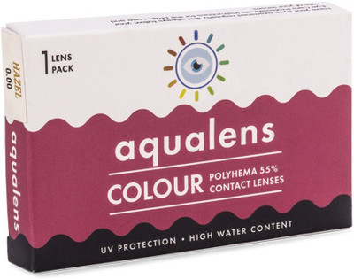 

Aqualens AquaL1 Monthly Contact Lens(No, Hazel, Pack of 1)