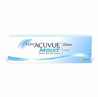 

Johnson & Johnson I Day Acuvue Moist Daily(-1, Colored Contact Lenses, Pack of 30)