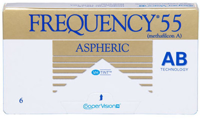 

CooperVision Frequency 55 With LensCase By VisionsIndia Monthly(-0.25, Contact Lenses, Pack of 6)
