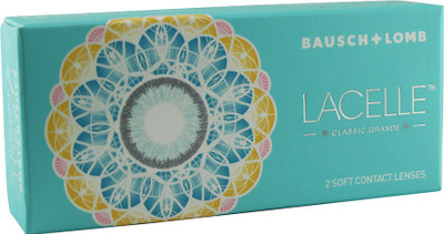 

Bausch & Lomb B&L_LacelleClscGrnd_Blue_Plano_0 Monthly(0, Colored Contact Lenses, Pack of 2)