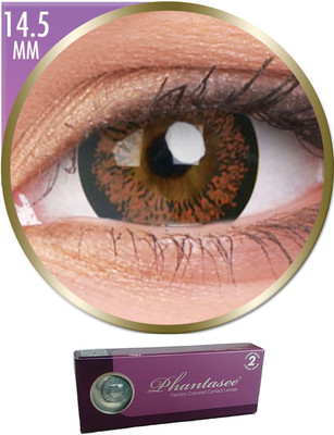 

ColourVUE Phantasee Big Eyes Monthly(0, Colored Contact Lenses, Pack of 2)