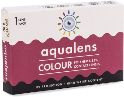 

Aqualens AquaL7 Monthly Contact Lens(No, Brown, Pack of 1)
