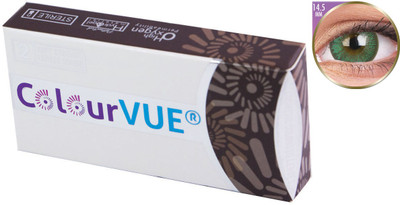 

ColourVUE BigEyes Monthly Contact Lens(-8, Paris Green, Pack of 2)