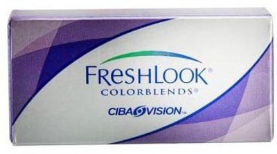 

Ciba Vision Freshlook ColourBlends Monthly Contact Lens(-8, Turquoise, Pack of 2)