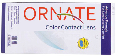 

Oranate Dark Grey Monthly Contact Lens(Zero Power, Dark Grey, Pack of 2)