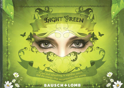 

Bausch & Lomb Natural Look Monthly(PLANO, Colored Contact Lenses, Pack of 2)
