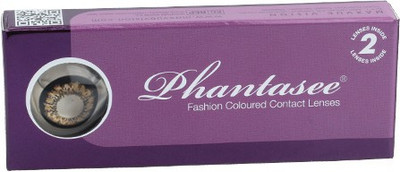 

ColourVUE Phantasee By VisionsIndia Monthly(BabyBrown-0.00, Colored Contact Lenses, Pack of 2)
