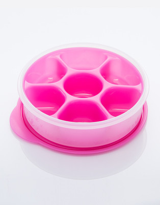 

Varmora Royal Cart - 1.6 L PP (Polypropylene) Grocery Container(Pink)