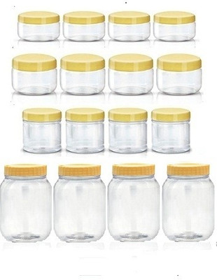 20% OFF on Sunpet 108400-16 - 150 ml, 200 ml, 1500 ml, 250 ml Plastic Grocery Container(Pack of 16, Clear) 20% OFF on Sunpet 108400-16 - 150 ml, 200 ml, 1500 ml, 250 ml Plastic Grocery Container(Pack of 16, Clear)