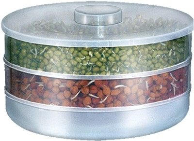 

Aditya Info - 1.5 L Plastic Grocery Container(White)
