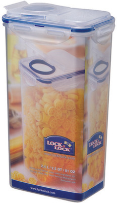 8% OFF on LOCK & LOCK Tall Storage Container - 2400 ml Plastic Grocery Container(Clear, Blue) 8% OFF on LOCK & LOCK Tall Storage Container - 2400 ml Plastic Grocery Container(Clear, Blue)