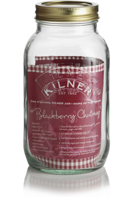 Kilner Preserve Jar - - 1000 ml Glass Grocery Container(Clear)