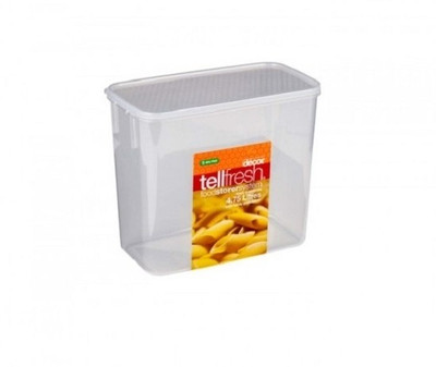 

Decor Tellfresh Oblong Tall 4.75 L - 4750 ml Plastic Grocery Container(Clear)