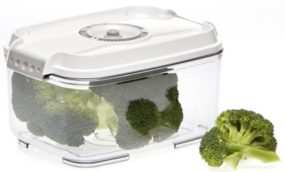 

Rodak Kitchen Vacuum Container 2 L White - 2000 ml Plastic Grocery Container(White)