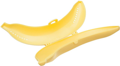 

Gade Portable Single Banana Carry Case - 100 ml Plastic Grocery Container(Yellow)