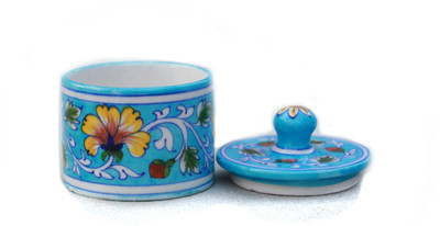 

Blue Decor - 100 ml Stoneware Grocery Container(Multicolor)