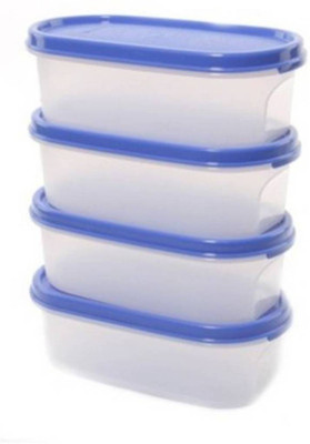 

Manoramaenterprises - 2000 ml Plastic Grocery Container(Pack of 4, Clear)