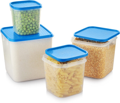 

All Time - 6800 ml Plastic Grocery Container(Pack of 4, Blue)