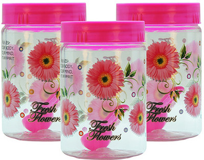 1% OFF on GPET Print Magic Container - Pink - Set of 3 - 450 ml Plastic Grocery Container(Pack of 3, Pink) 1% OFF on GPET Print Magic Container - Pink - Set of 3 - 450 ml Plastic Grocery Container(Pack of 3, Pink)