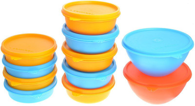 

Herware 104-08 - 5610 ml Plastic Grocery Container(Pack of 11, Multicolor)