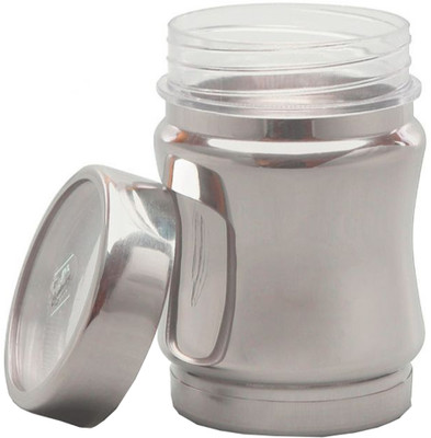 

JVL Option Steel - 1 Piece - 1250 ml Steel, Plastic Food Storage(Silver)