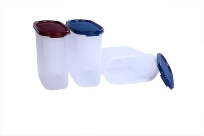 Signoraware Plastic Grocery Container  - 1.7 L(Pack of 3, Multicolor)