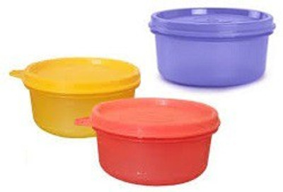 

Tupperware - 230 ml, 230 ml, 230 ml Plastic Grocery Container(Pack of 3, Multicolor)