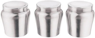 39% OFF on Aagam Apple Canisters - 700 ml Steel Grocery Container(Pack of 3, Steel) 39% OFF on Aagam Apple Canisters - 700 ml Steel Grocery Container(Pack of 3, Steel)