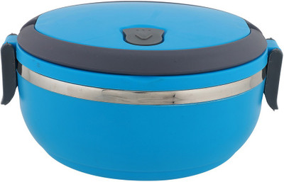 

Magic's Max Lunch Box - 0.7 L Steel Grocery Container(Blue)