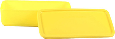 

Tupperware - 1400 ml Plastic Grocery Container(Yellow)