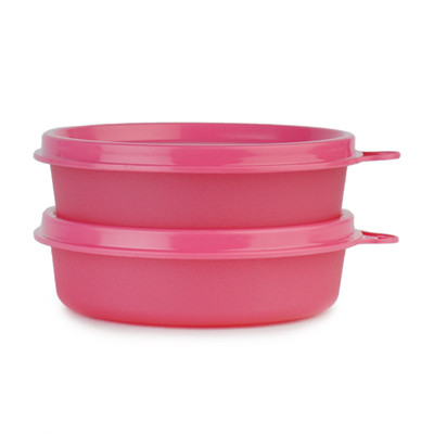 

Tupperware - 150 ml Plastic Grocery Container(Pack of 2, Pink)